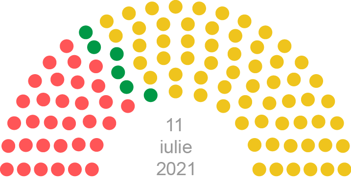 Parlamentul de legislatura a XI-a (11 iulie 2021)