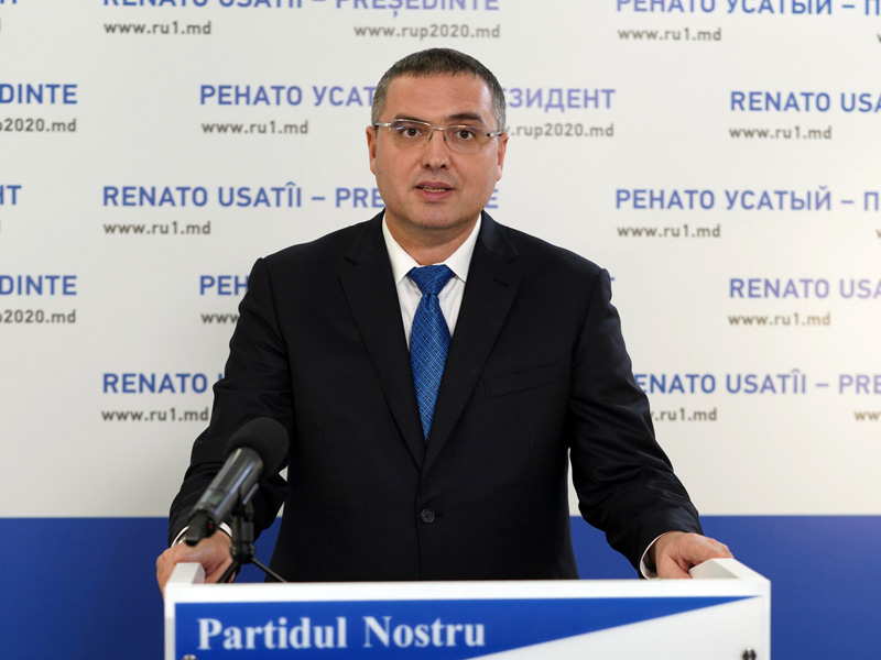 Renato Usatîi s-a lansat în campania electorală